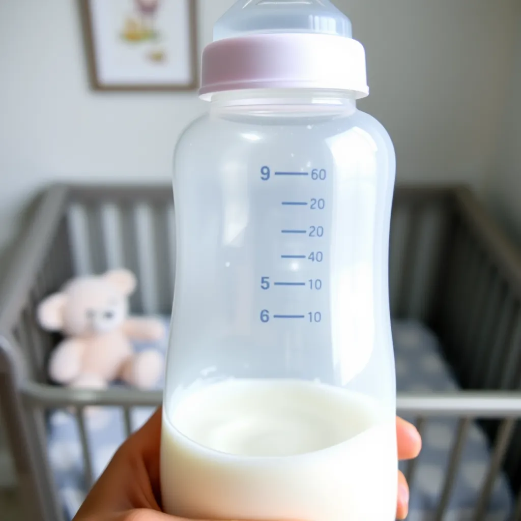 Zasady zmiany mleka modyfikowanego dla niemowlaka