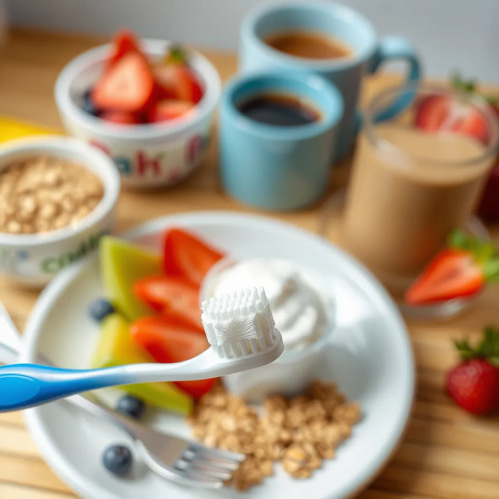 Mycie zębów – przed czy po śniadaniu?