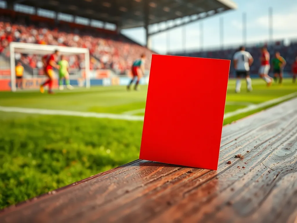 Co jeśli trener dostanie czerwoną kartkę? Wszystko, co musisz wiedzieć
