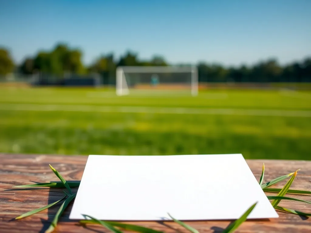 Co oznacza biała kartka w piłce nożnej? Wyjaśniamy zasady