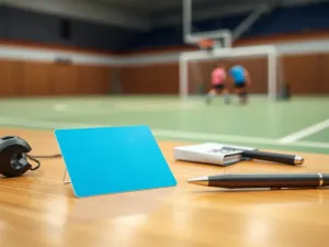 Co oznacza niebieska kartka w piłce ręcznej? Wyjaśniamy zasady