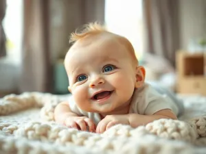 Kobieta delikatnie otula noworodka w miękki rożek, zapewniając mu poczucie bezpieczeństwa i ciepła.